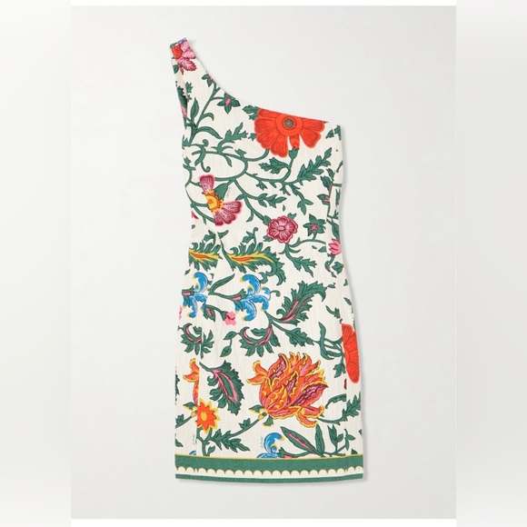 NWOT LA DOUBLEJ one-shoulder mini dress - Picture 4 of 4